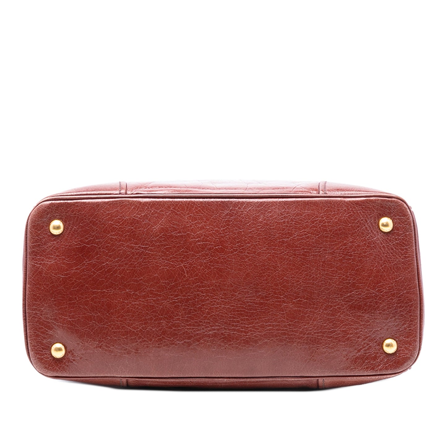 Prada Vitello Shine Open Convertible Tote