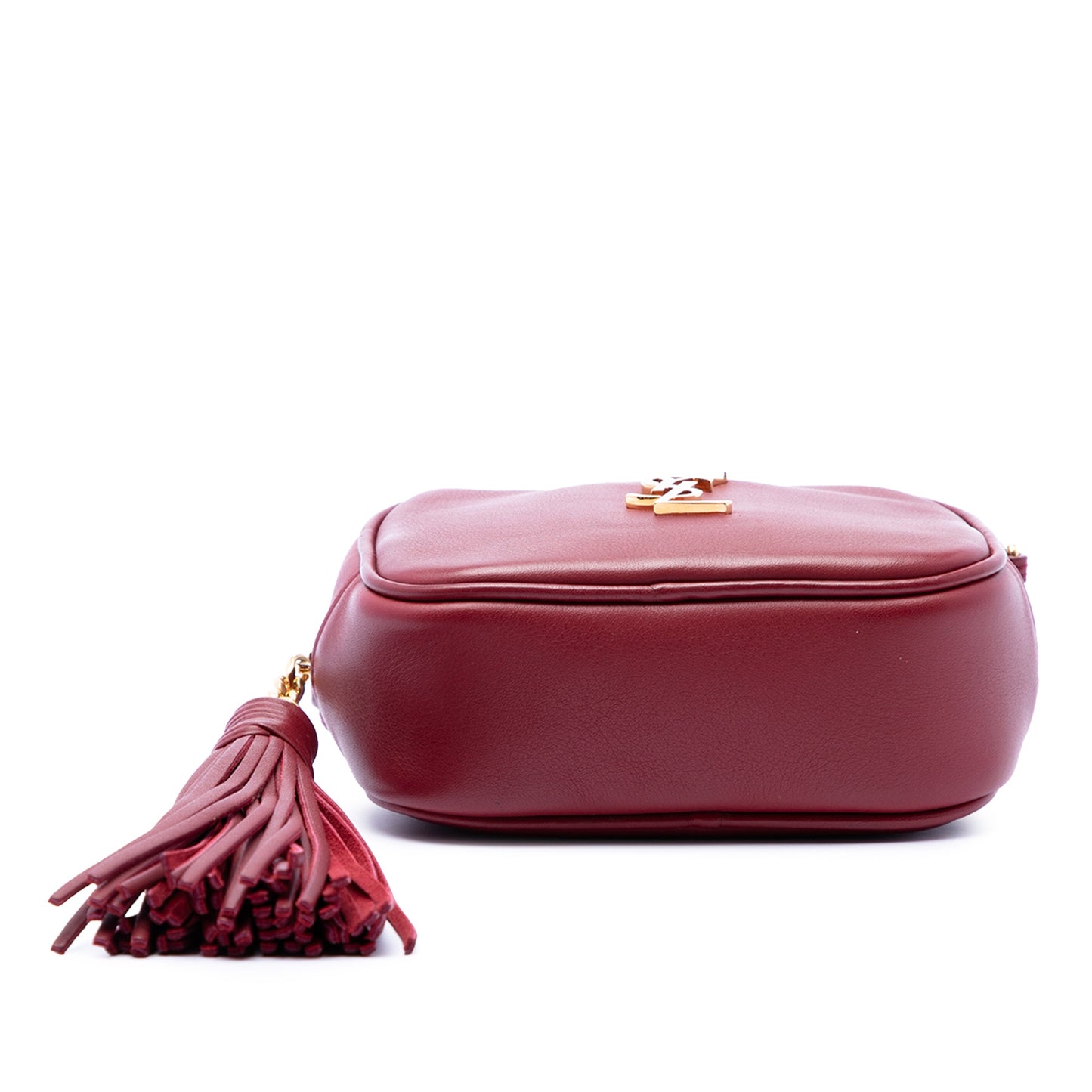 Saint Laurent Calfskin Monogram Blogger Bag