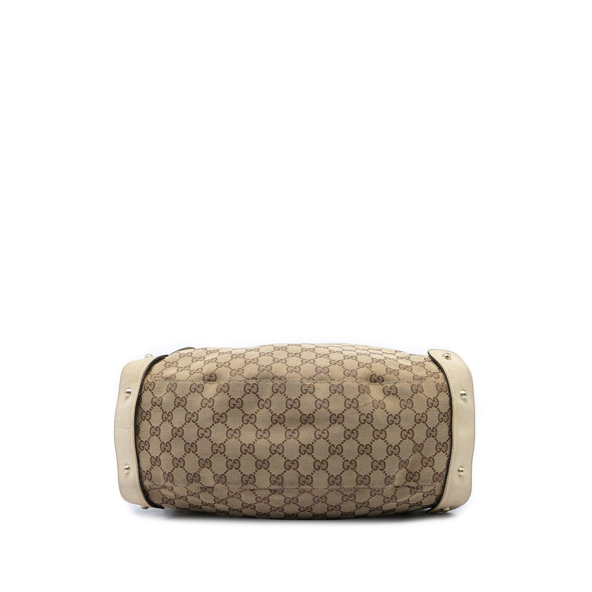 Gucci Canvas Horsebit Pelham Shoulder Bag