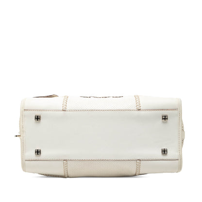 Loewe Perforated Leather Stitched Amazona 28