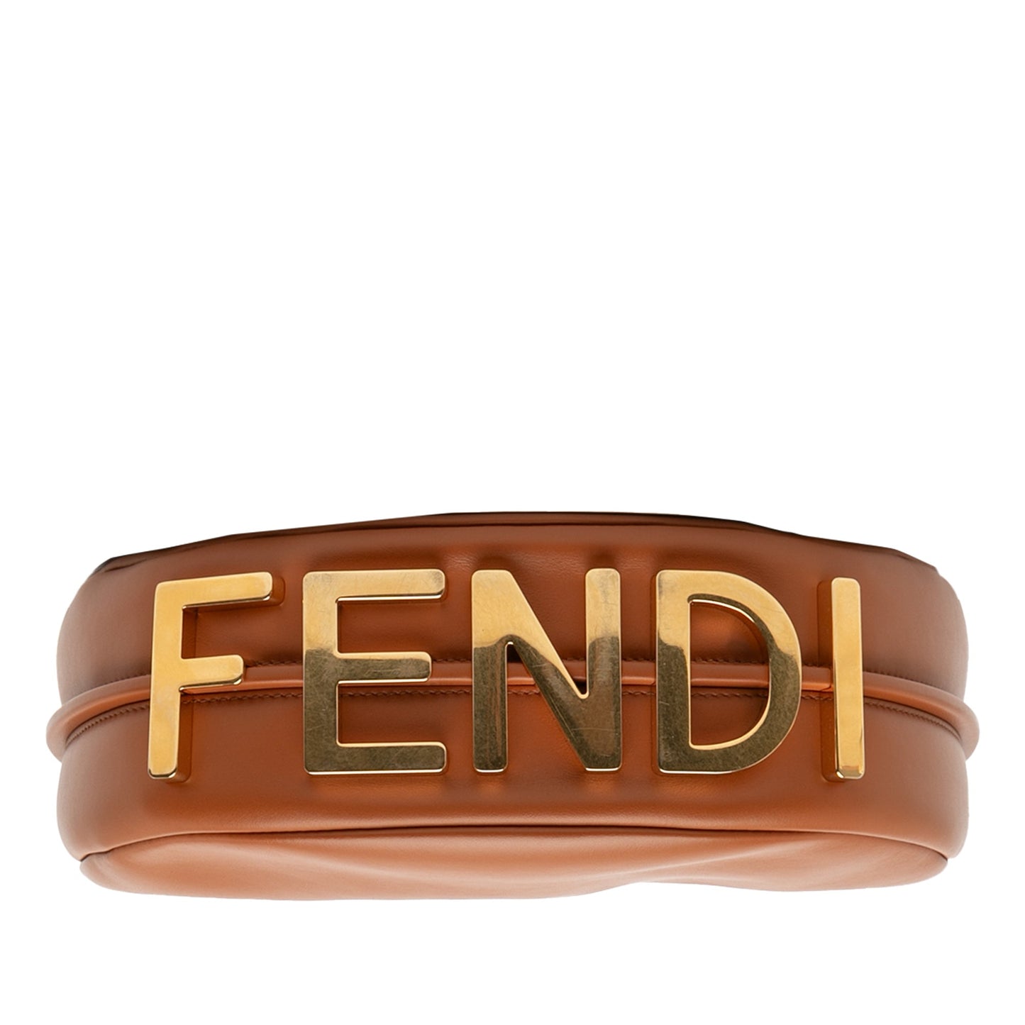 Fendi Small Leather Fendigraphy Hobo