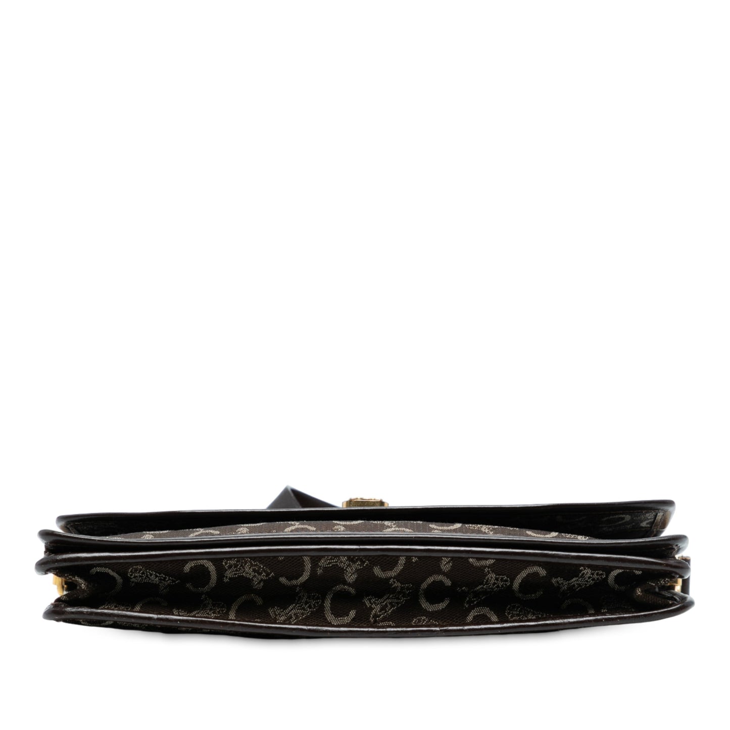 Celine C Carriage Canvas Shoulder Bag