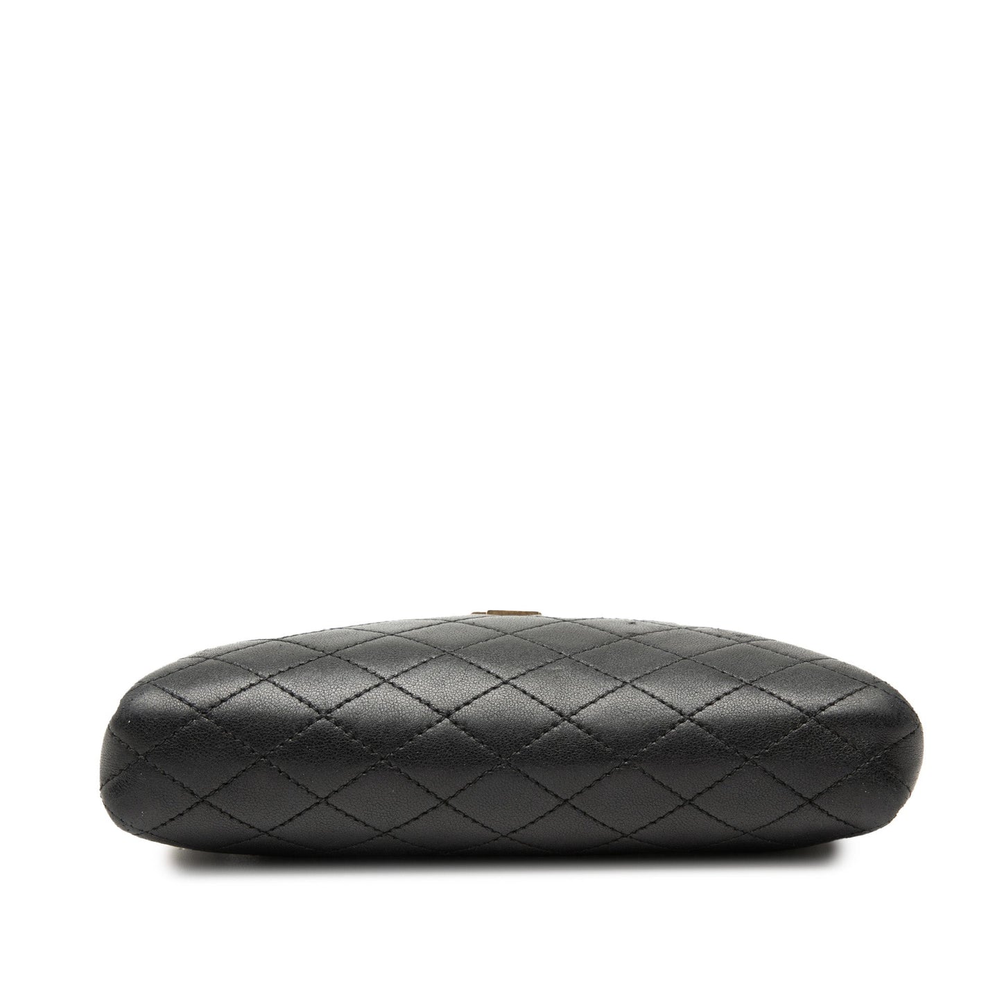 Saint Laurent Mini Quilted Lambskin Gaby Zippered Pouch
