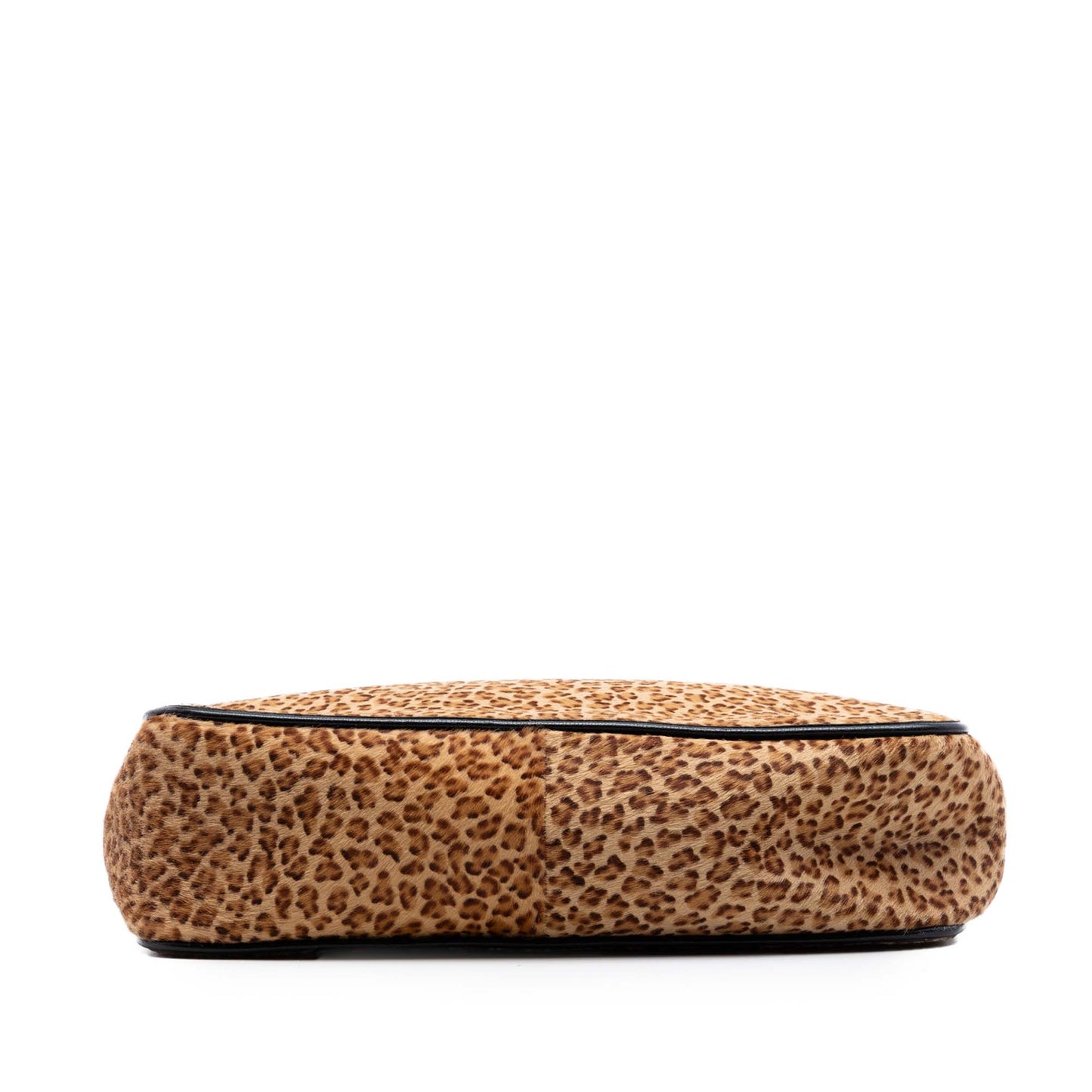 Bottega Veneta Pony Hair Leopard Print Shoulder Bag
