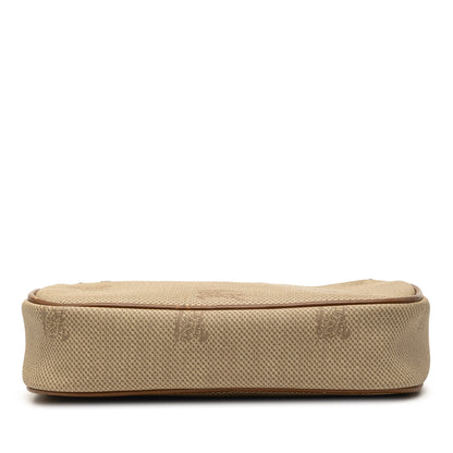 Burberry Coated Canvas Logo Crossbody