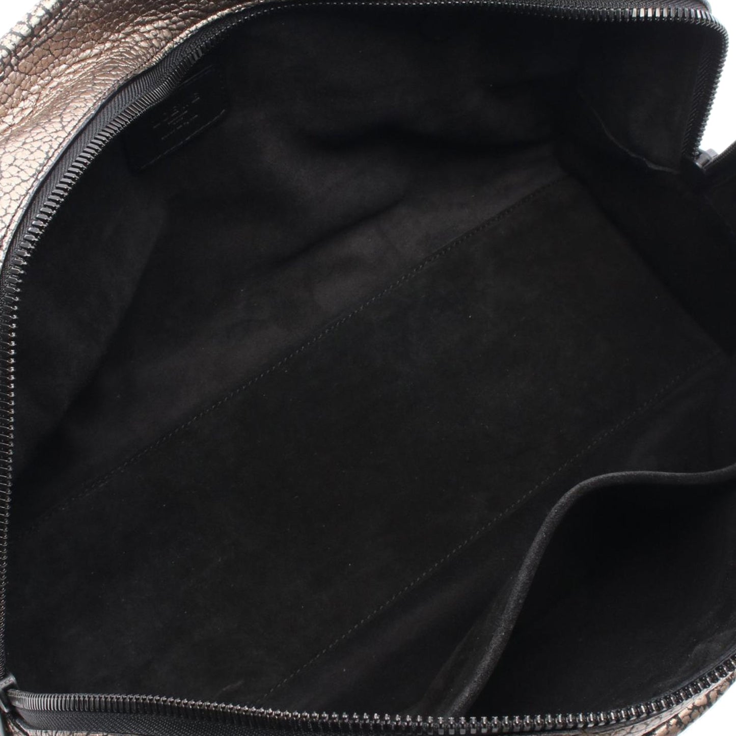 Loewe Cracked Metallic Leather Amazona 36
