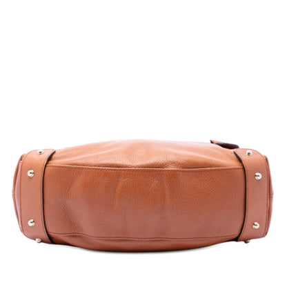 Gucci Canvas Horsebit Pelham Shoulder Bag