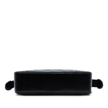 Chanel CC Quilted Lambskin Zip Handbag