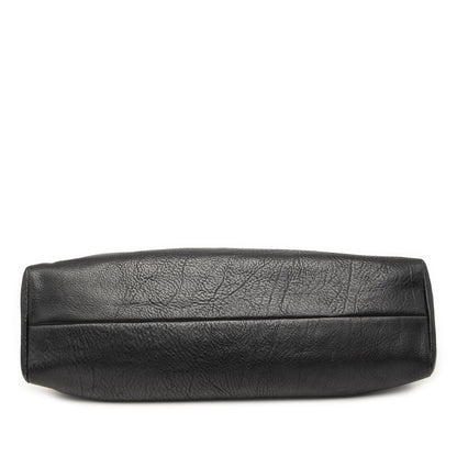 Gucci Calfskin Wood Frame Handbag
