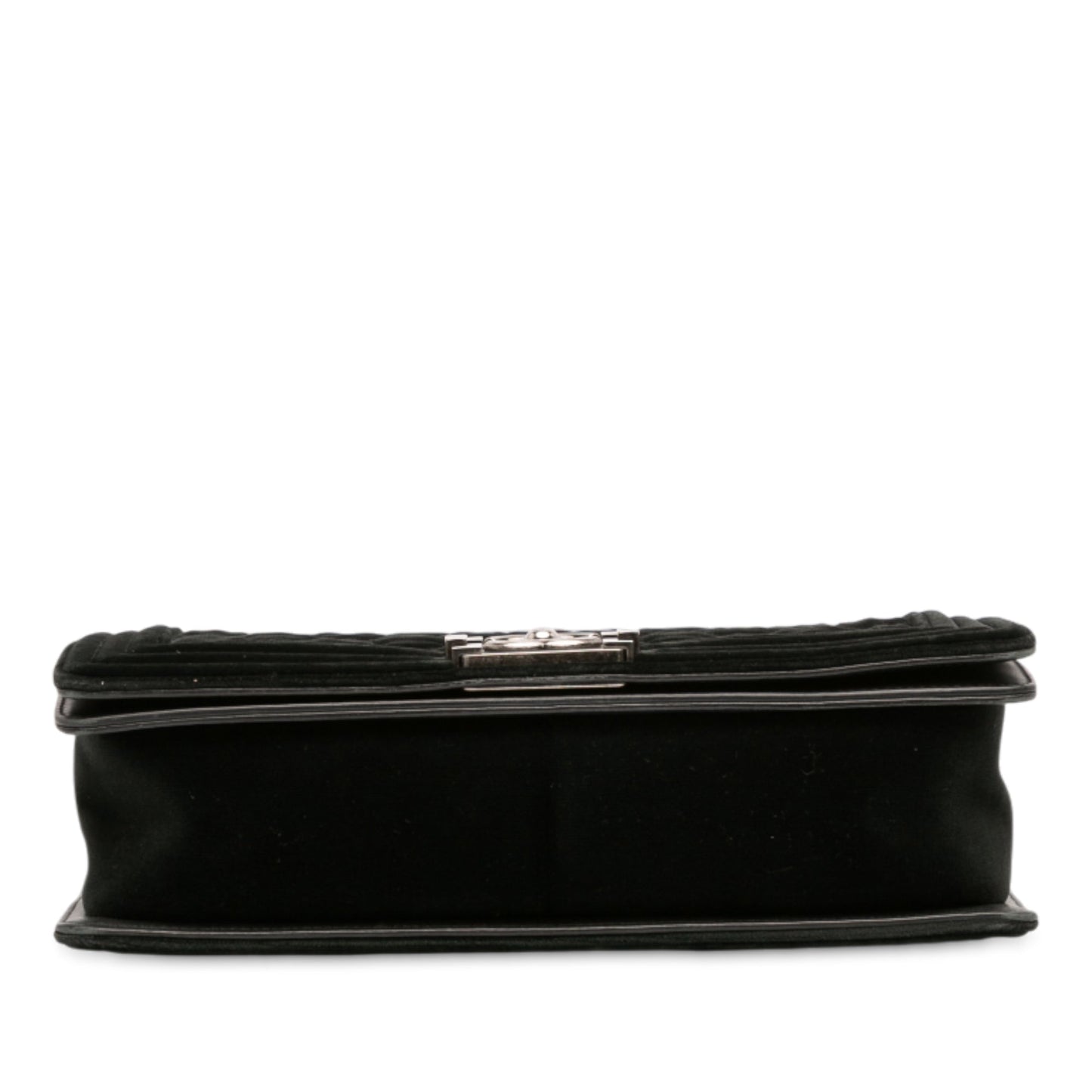 Chanel Medium Quilted Velvet Wild Stitch Boy Flap