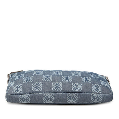 Loewe Anagram Denim Shoulder Bag