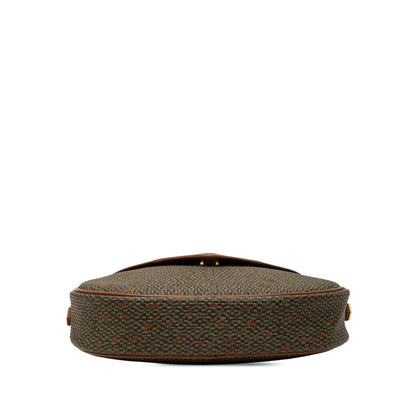 Saint Laurent Coated Canvas Crossbody