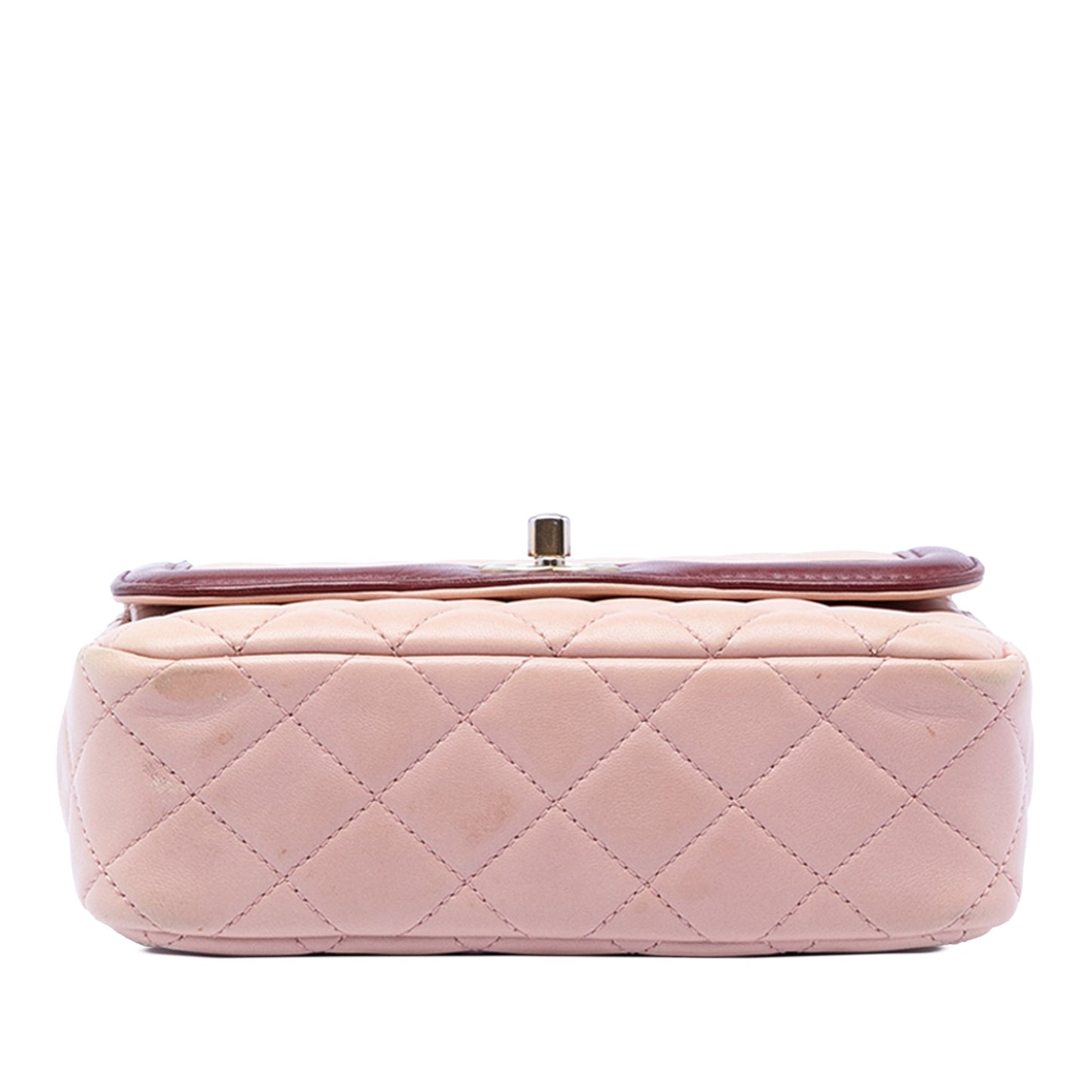Chanel Mini Quilted Lambskin Two Tone Day Flap