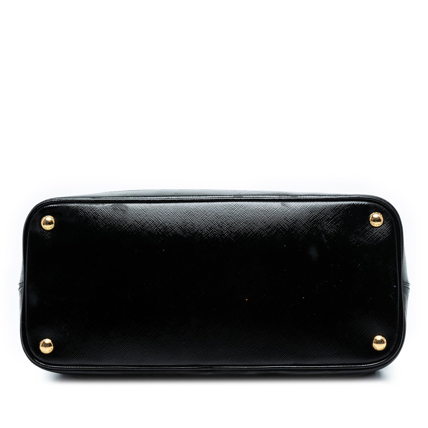 Prada Saffiano Vernice Trimmed Tessuto Parabole Tote