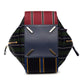 Loewe Medium Stripes Canvas and Leather Hammock Satchel