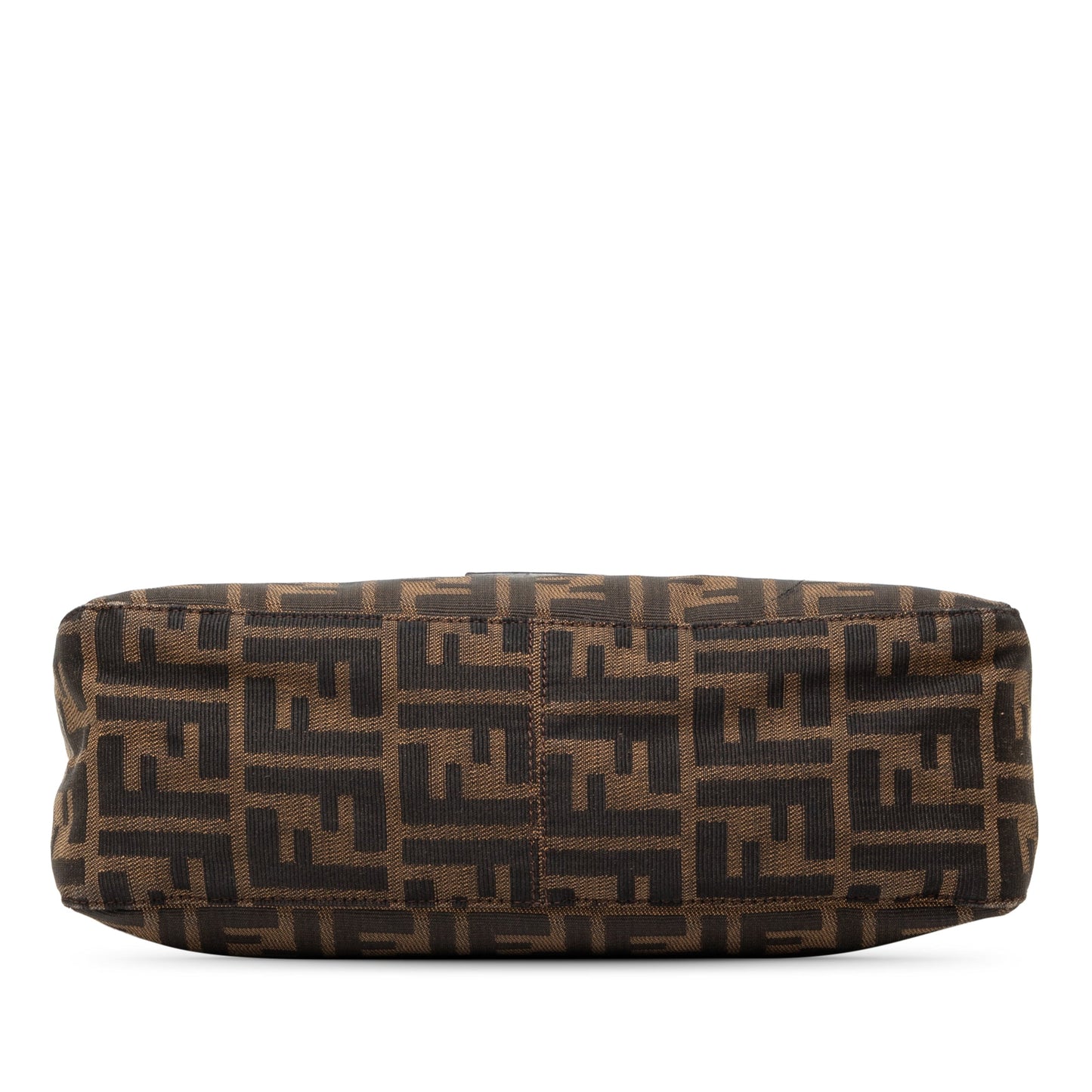 Fendi Zucca Canvas Shoulder Bag