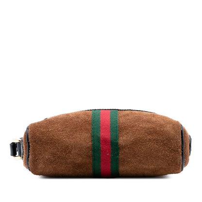 Gucci Mini Suede Web Ophidia Crossbody