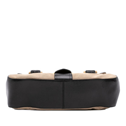 Fendi Zucca Shadow Canvas Shoulder Bag