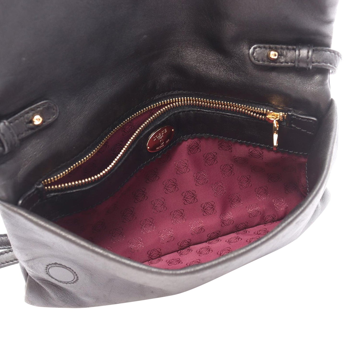 Bandolera Loewe de piel Anagram