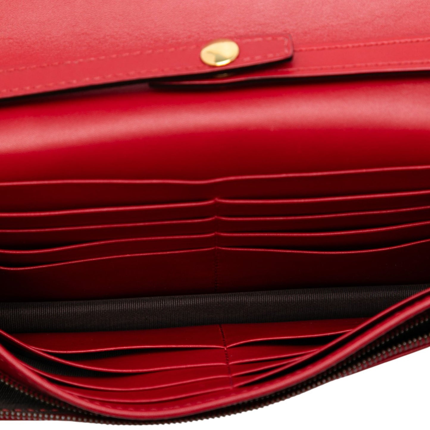 Gucci Leather Lady Web Wallet On Strap