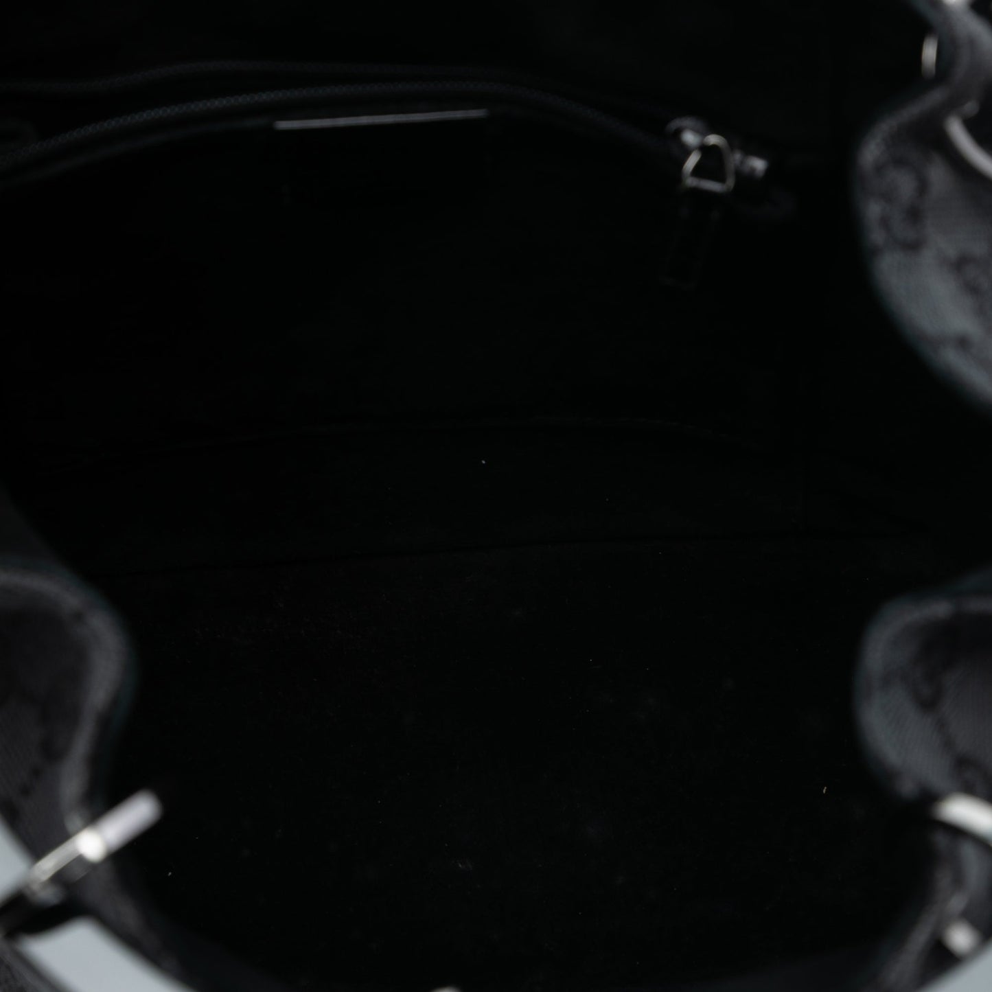 Gucci GG Canvas Resin Hoop Handle Bag