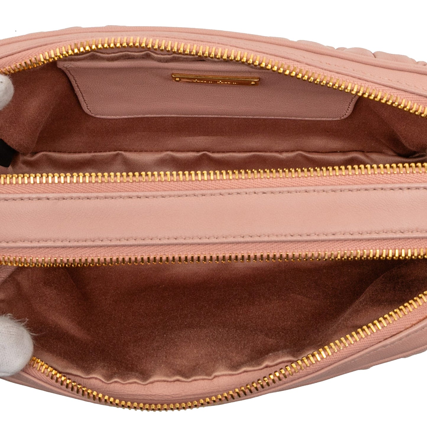 Miu Miu Matelasse Leather Crossbody