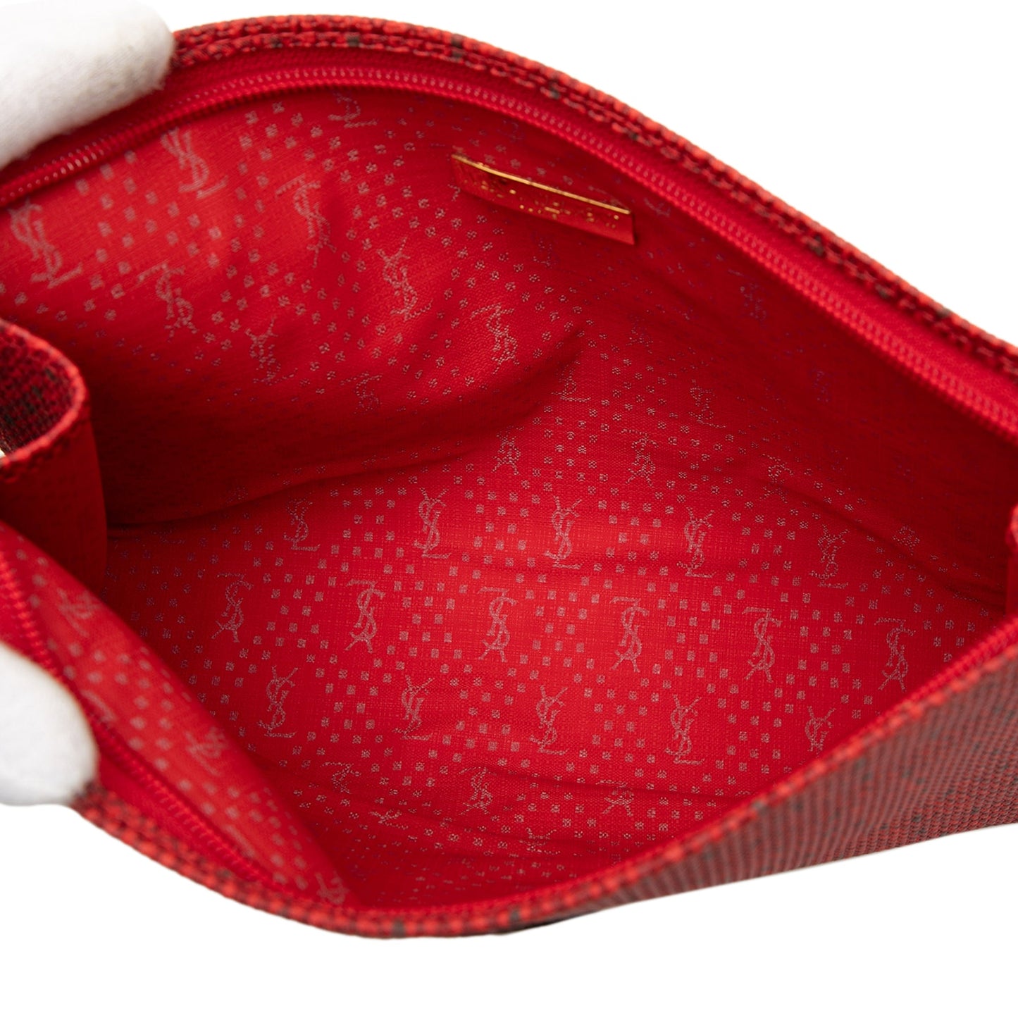 Saint Laurent Canvas Clutch