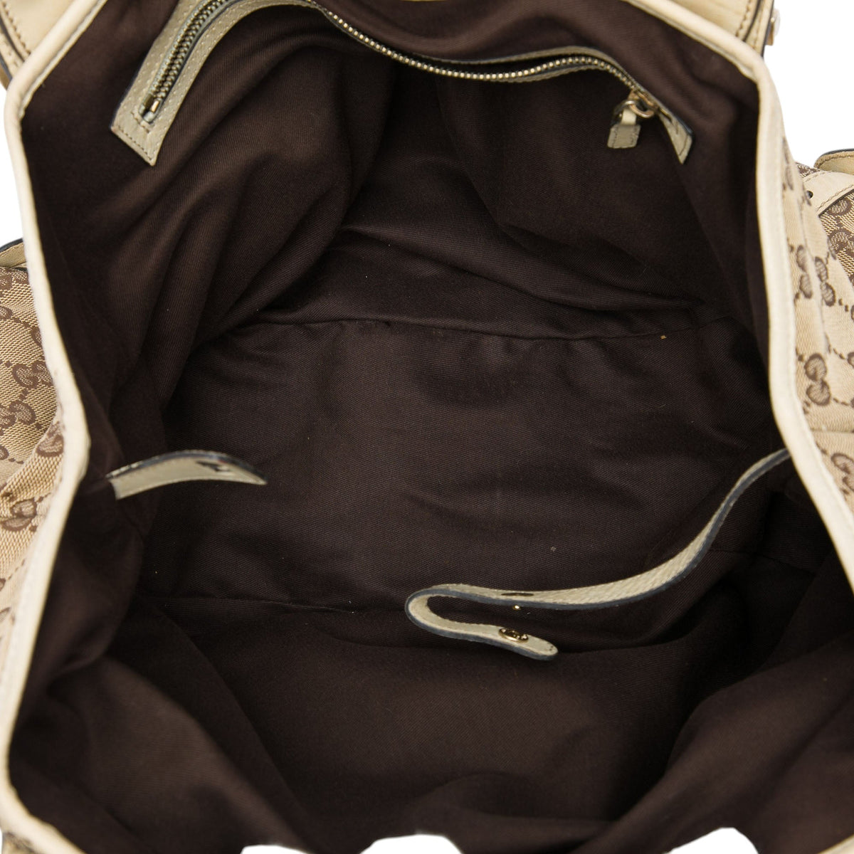 Gucci Canvas Horsebit Pelham Shoulder Bag
