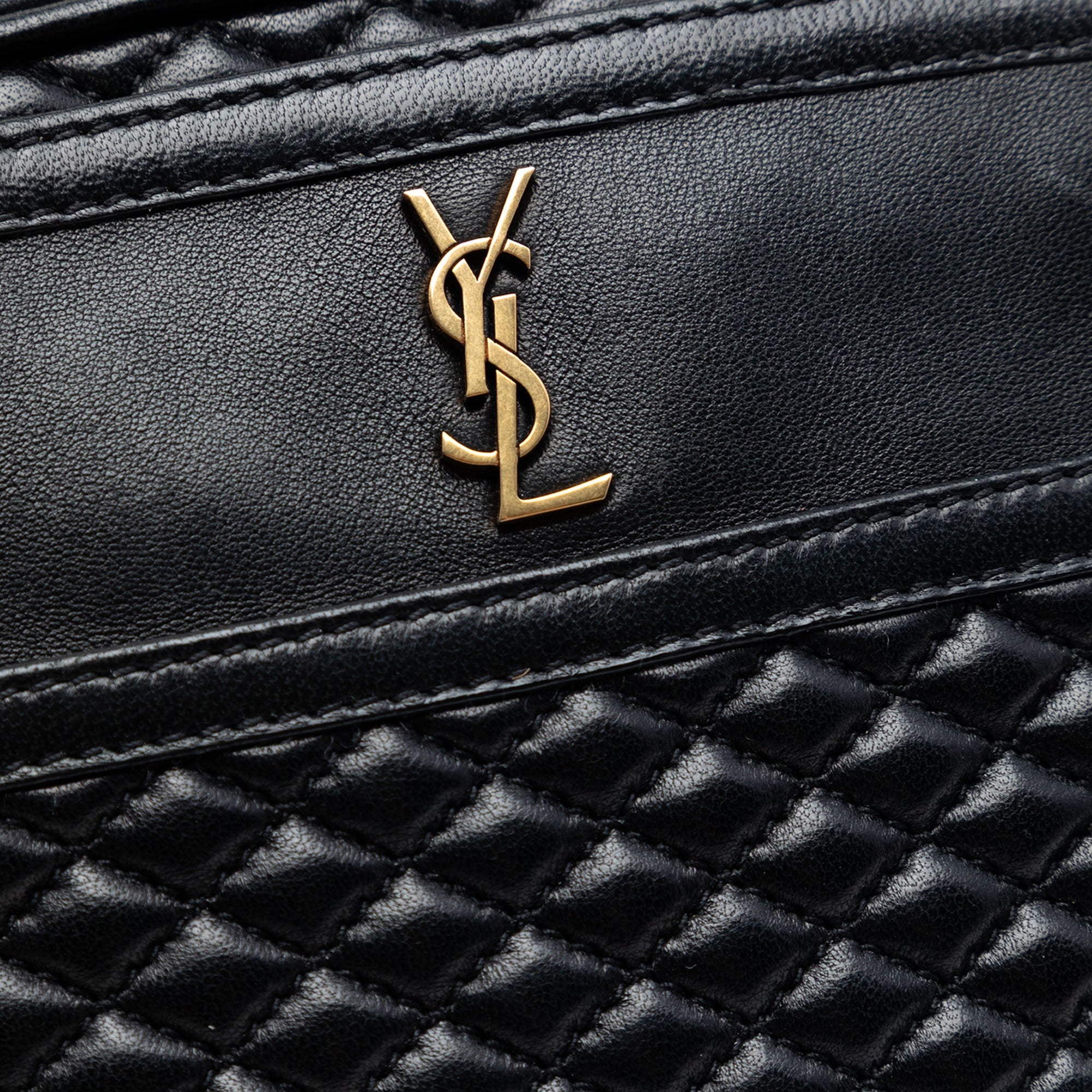 Saint Laurent Quilted Lambskin Victoire Camera Bag – Bedford Street
