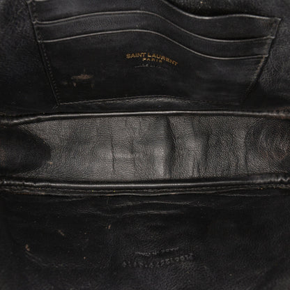 Saint Laurent Mini Grain de Poudre Monogram Lou Camera Bag