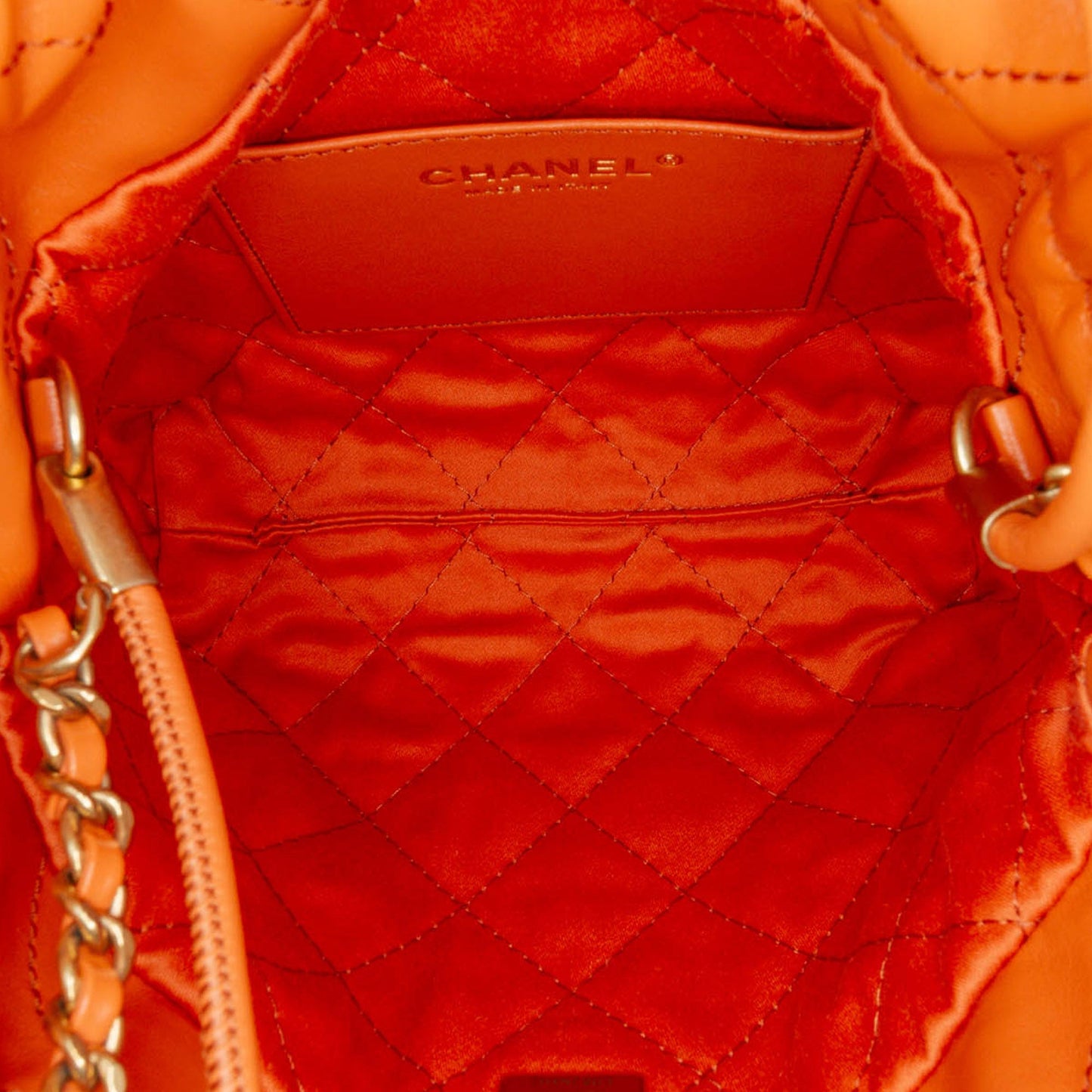 Chanel Mini Shiny Calfskin 22 Handbag