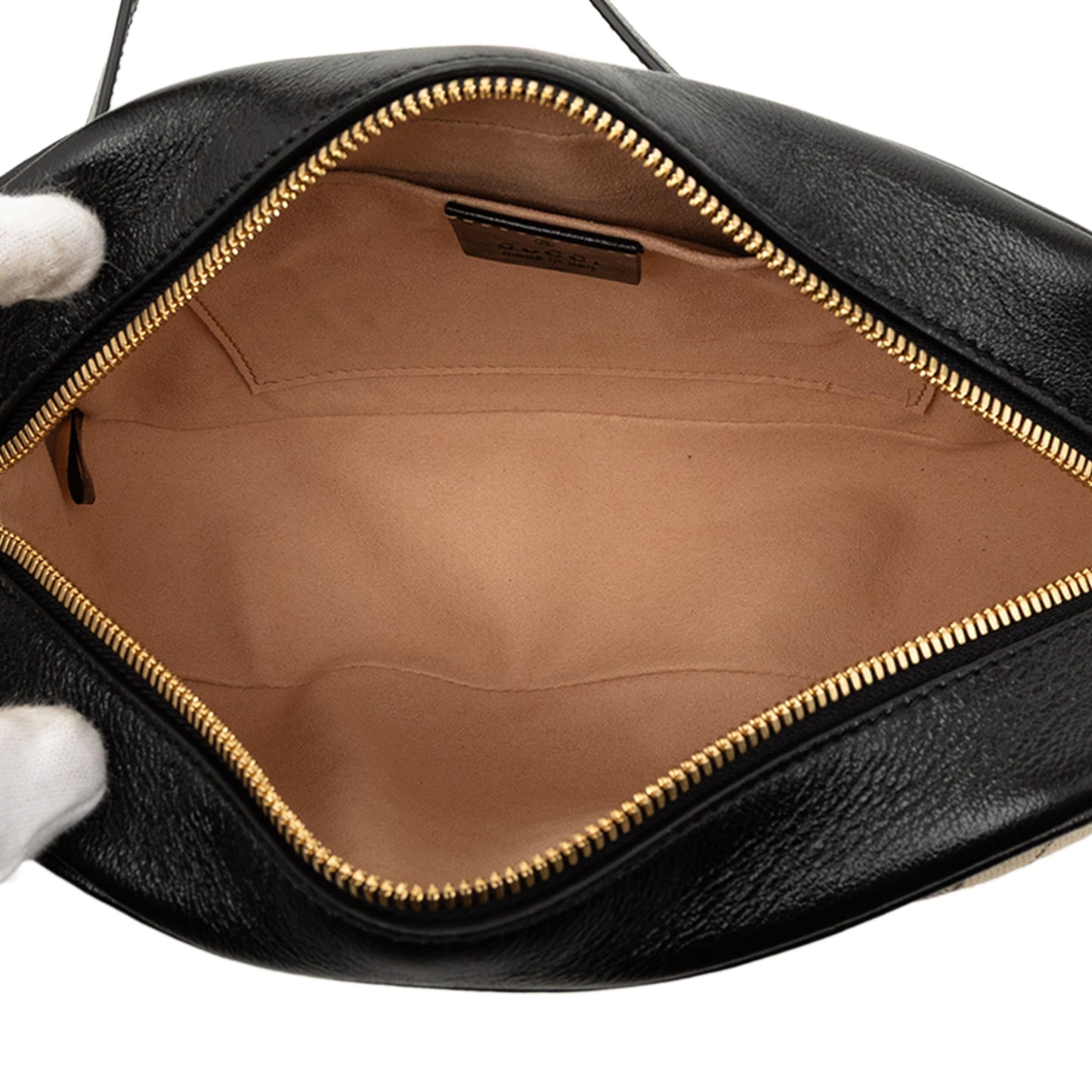 Gucci Small GG Marmont Matelasse GG Canvas and Leather Crossbody