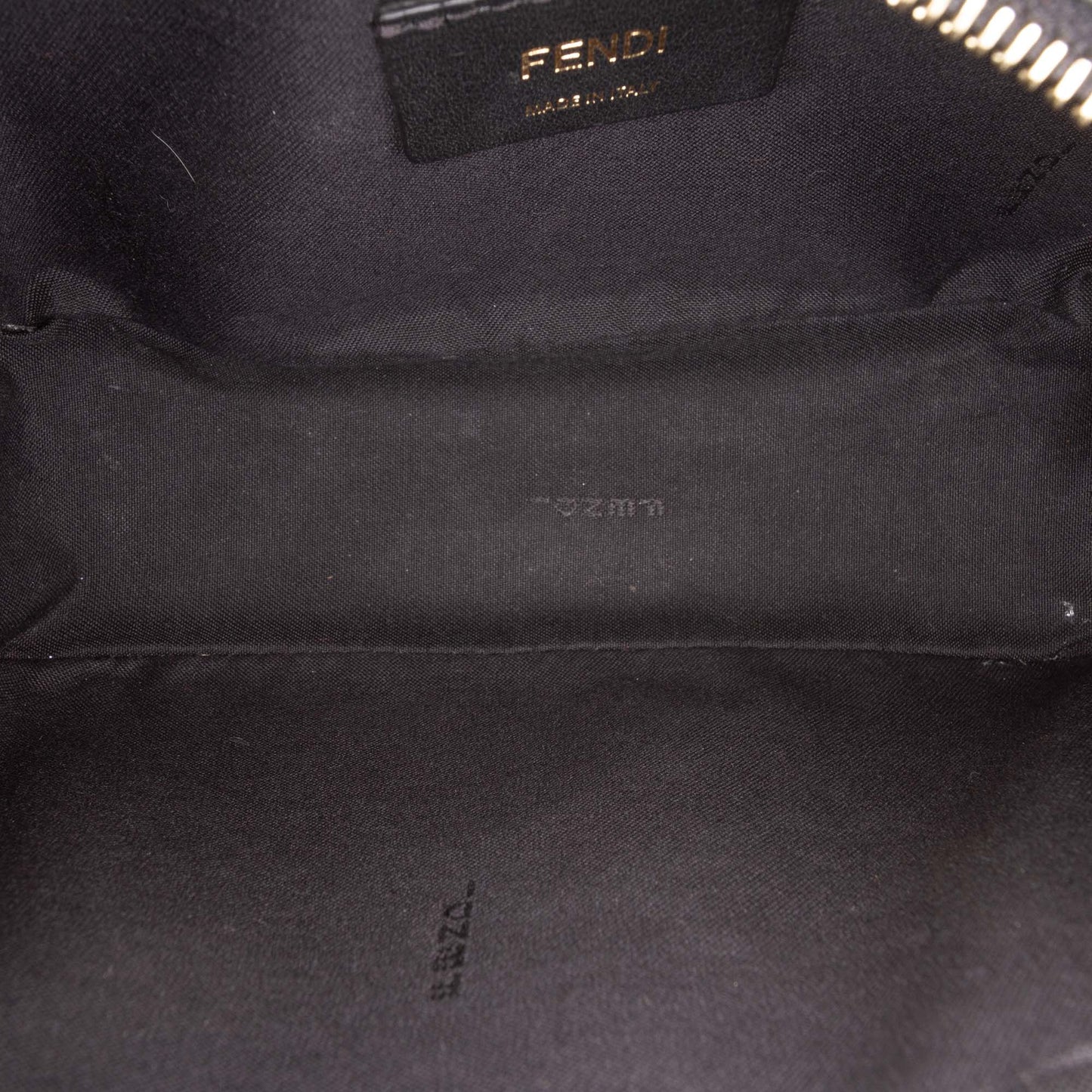 Fendi Mini Leather Stamp Patch 1974 Camera Bag
