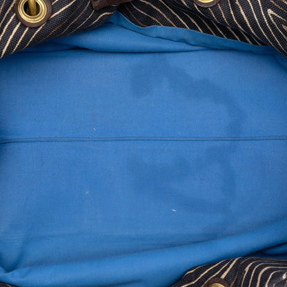 Bottega Veneta Printed Canvas Cabat Tote