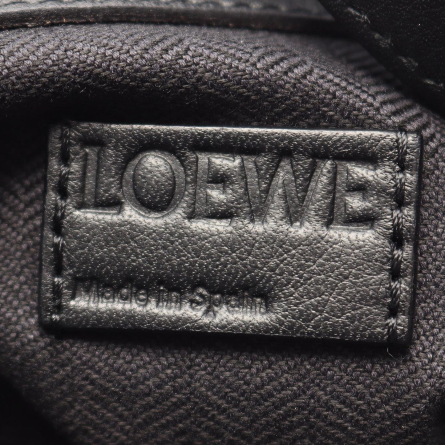 Loewe Flamenco Knot Leather Tote Bag