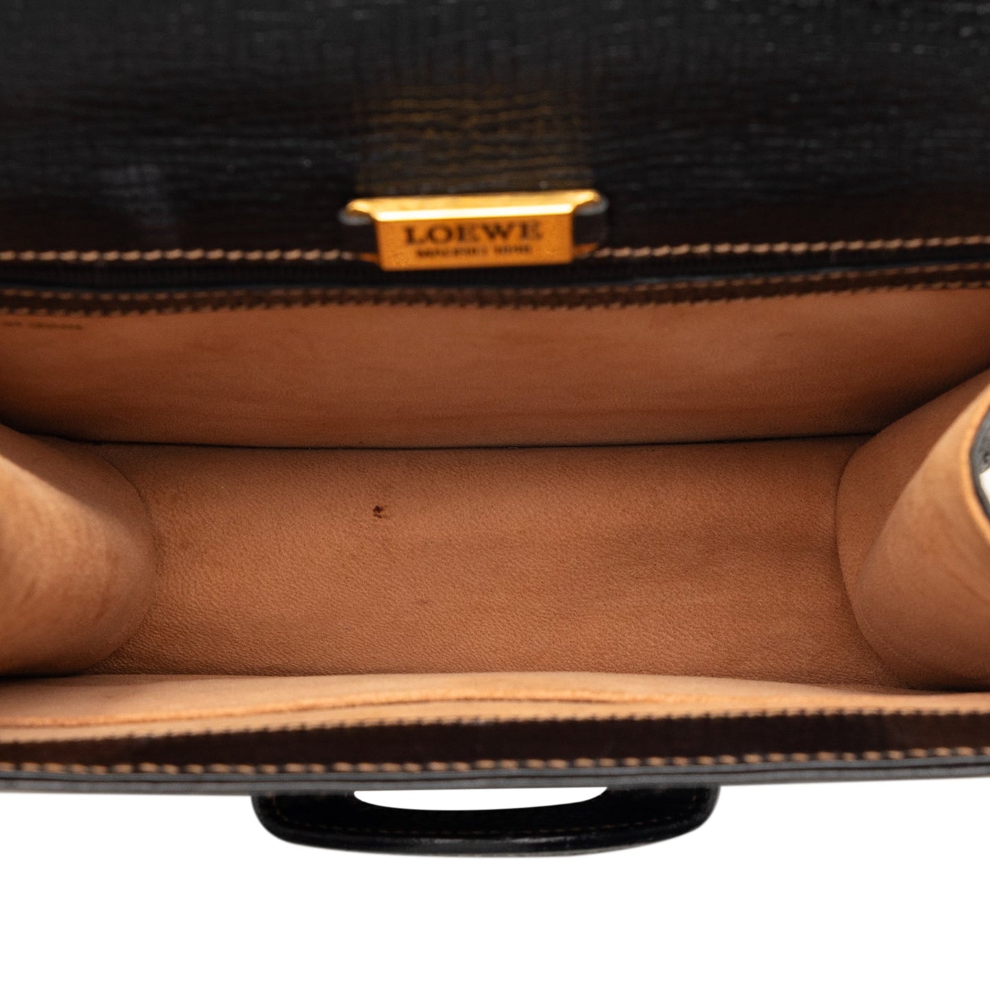 Loewe Textured Leather Barcelona Top Handle Bag