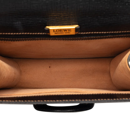 Loewe Textured Leather Barcelona Top Handle Bag
