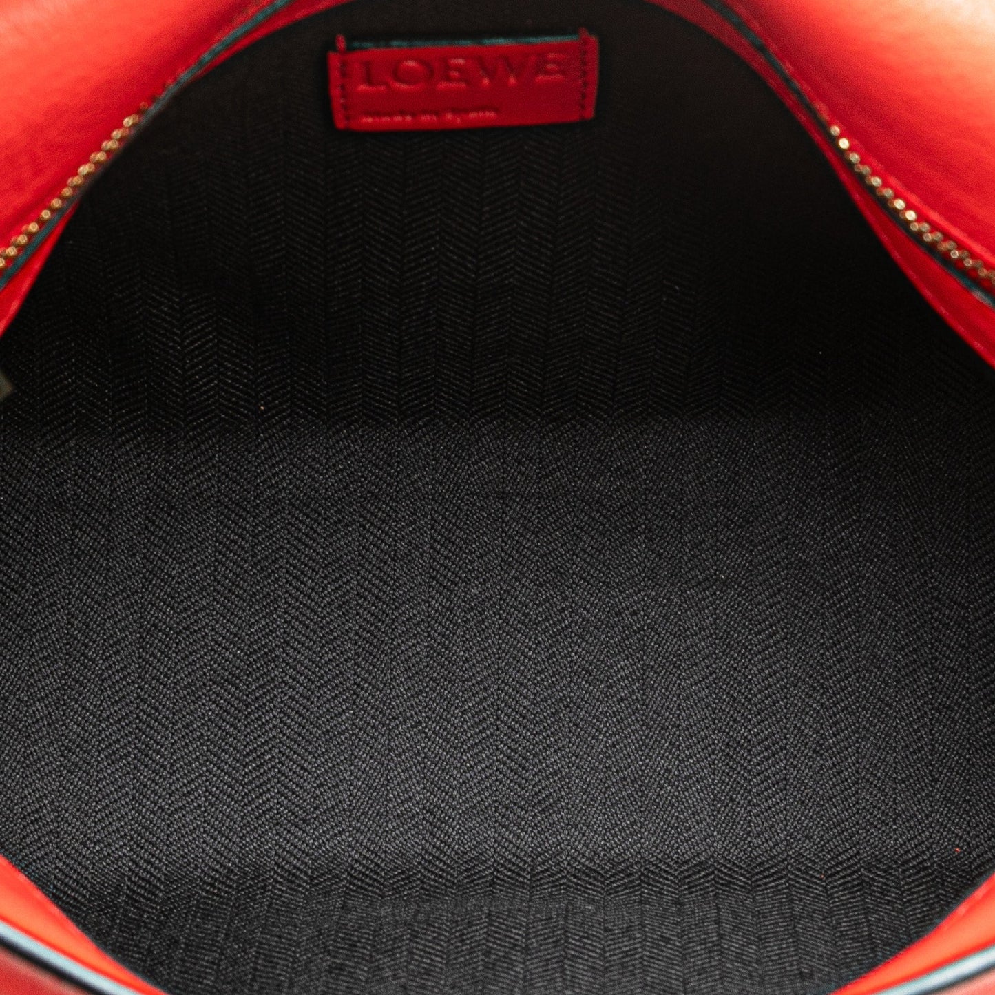 Loewe Leather Flamenco Knot Whipstitch Crossbody