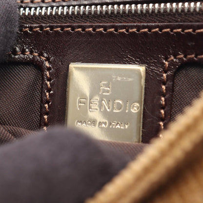 Fendi Corduroy Shoulder Bag