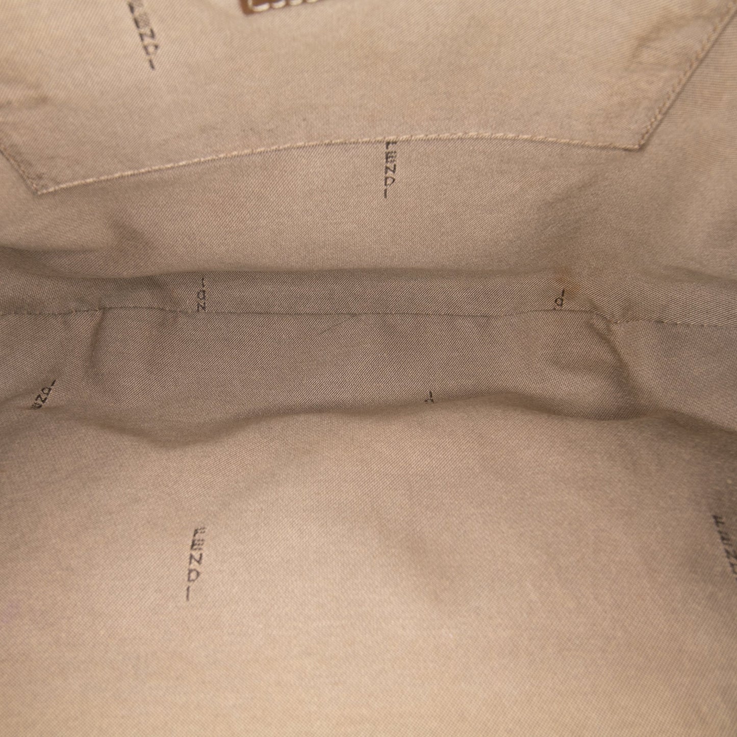 Fendi Zucchino Canvas Chef Pocket Hobo