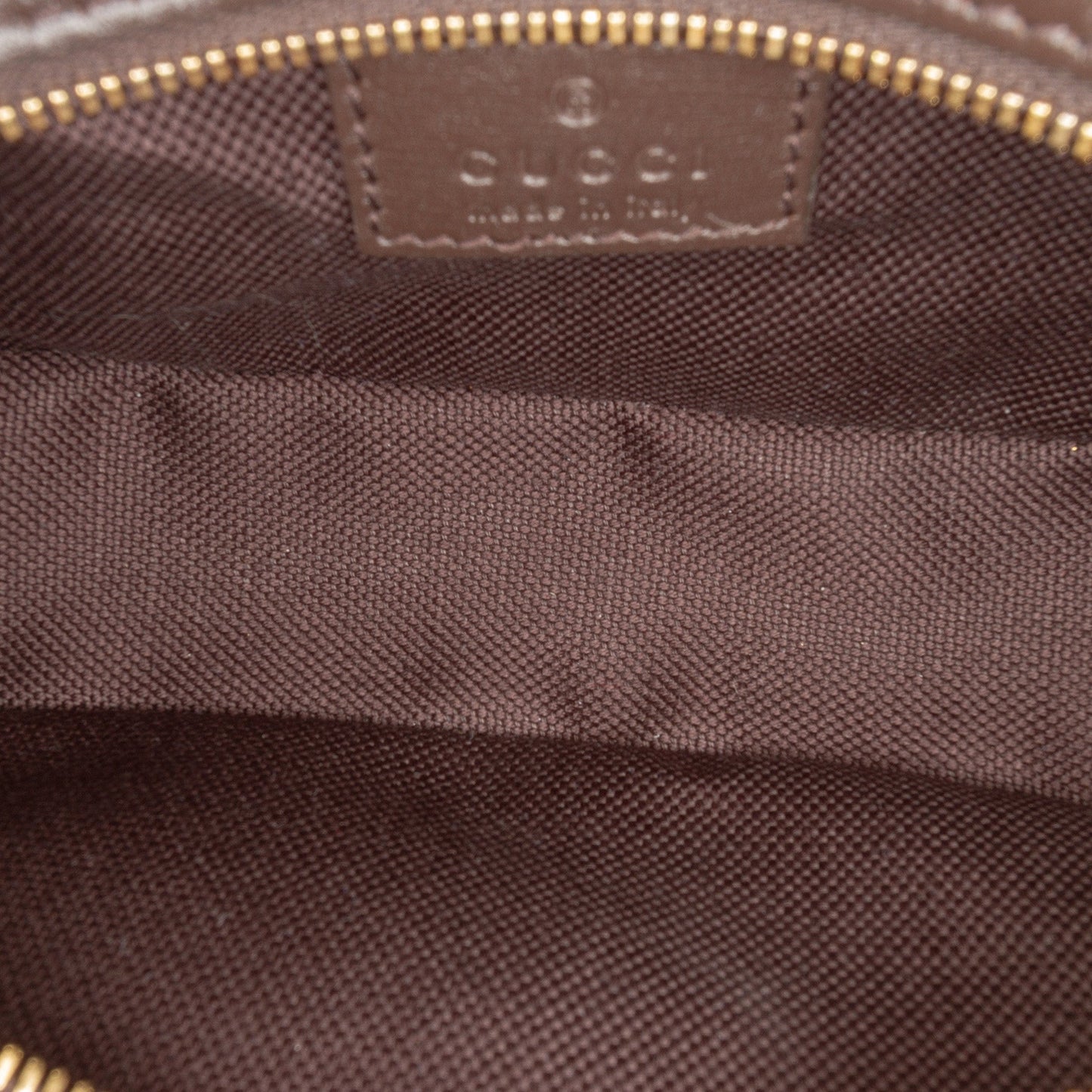 Gucci Mini GG Supreme Moon Side Web Shoulder Bag