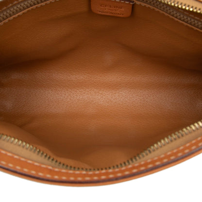 Celine Macadam Coated Canvas Clutch
