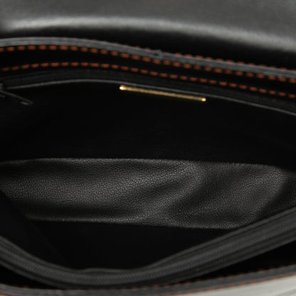 Saint Laurent Leather Cutout Crossbody