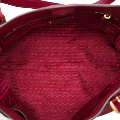 Prada Vitello Daino Shopping Tote