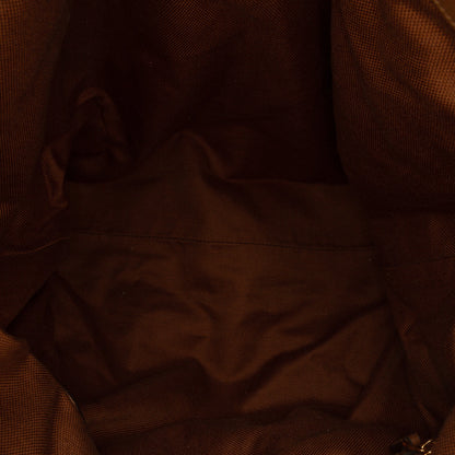 Gucci Large GG Suede Horsebit Beatrix Hobo