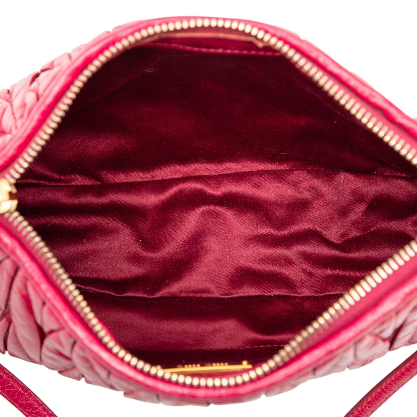 Miu Miu Matelasse Leather Shoulder Bag