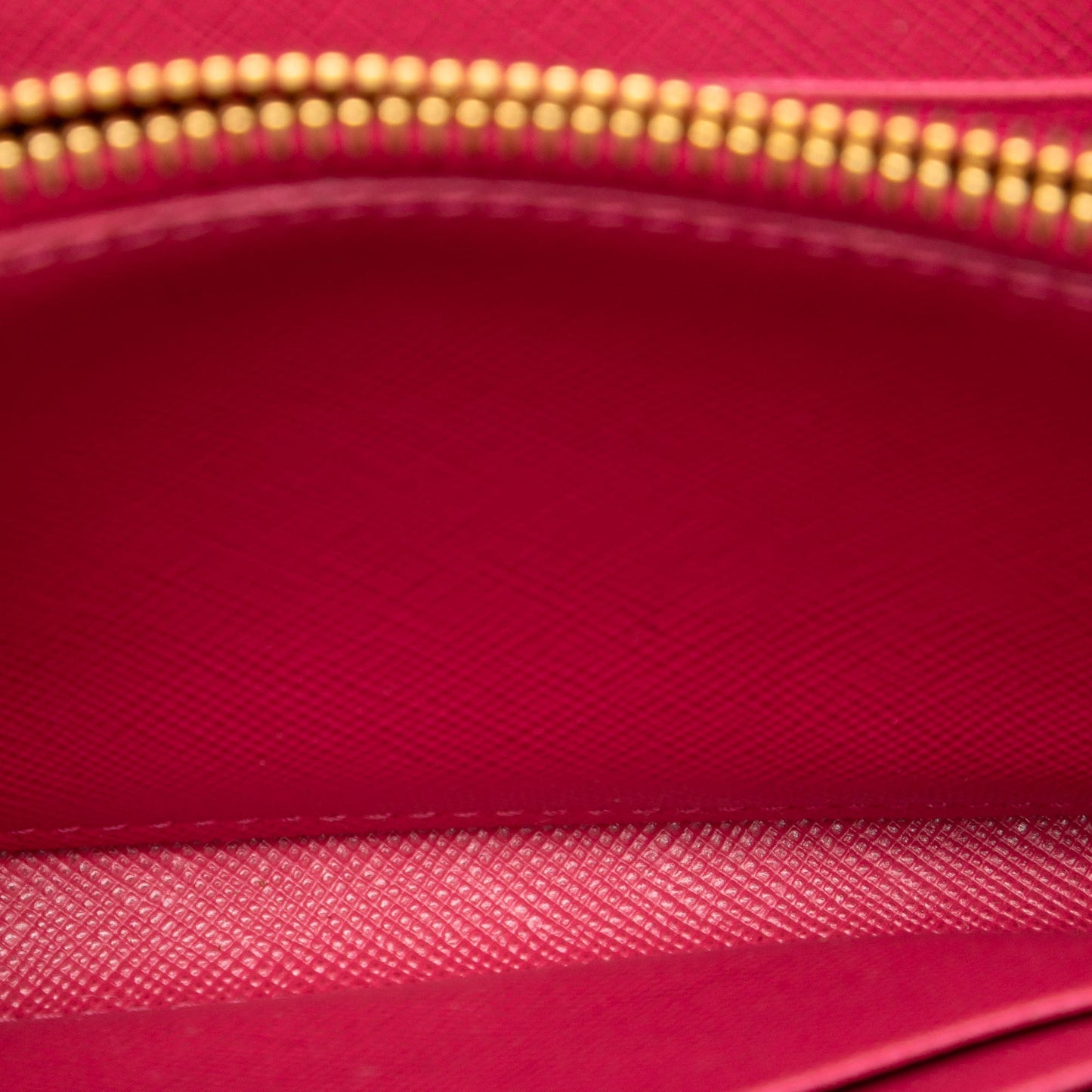 Prada Bicolor Saffiano Envelope Wallet On Strap