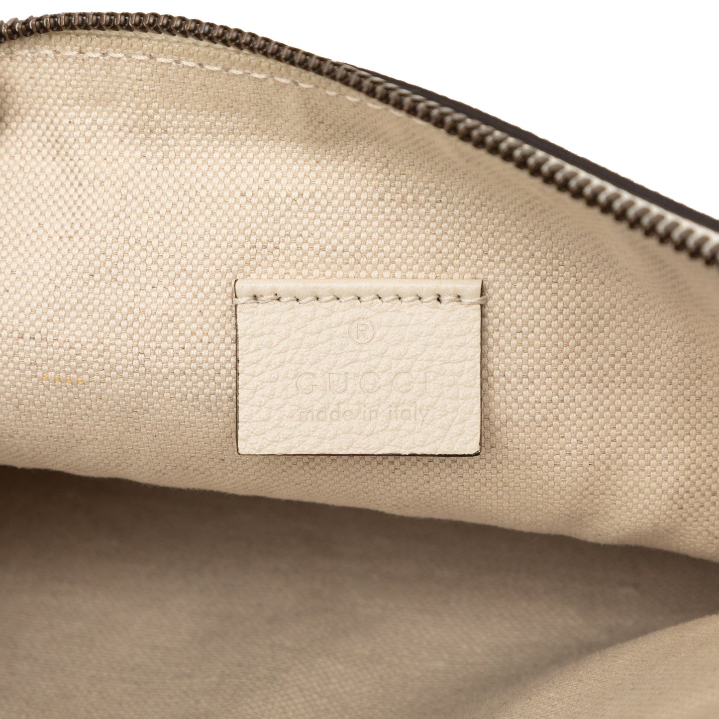 Gucci Leather Logo Clutch