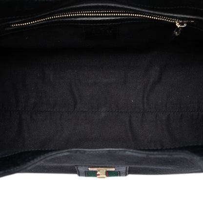 Gucci GG Canvas Web Junco Shoulder Bag