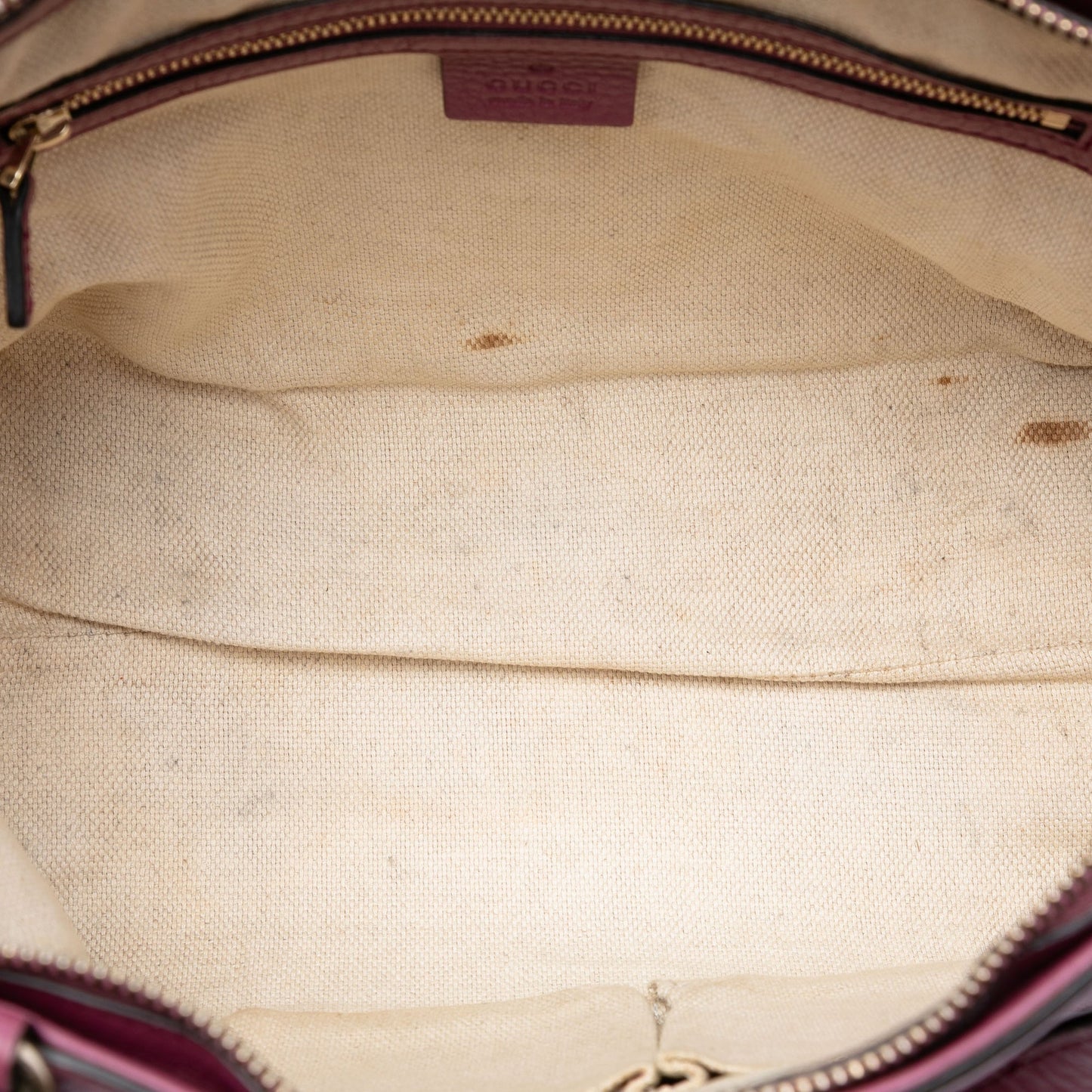 Gucci Small Pebbled Leather Soho Cellarius Satchel